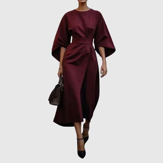 Eldra™ | Batwing Sleeve Maxi Dress