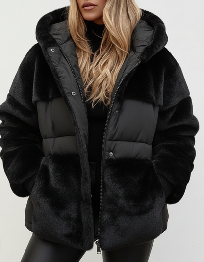Helena™ | Elegant winter jacket with hood